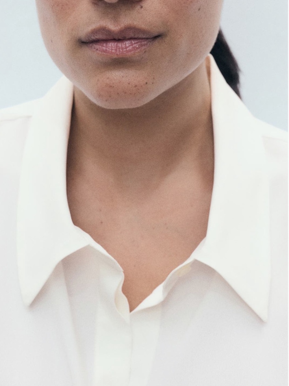 Mango Button-Down Long-Sleeve Blouse - Picture 5 of 7
